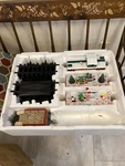 Vintage New Bright Holiday Express Train Set/engine, 3 Cars & Caboose/ Qvc 1181. Fixed Price $24.75.