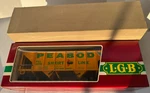 Lgb 4076 X01 G-scale Model Train Peabody Short Line Coal Hopper Car W/ Box. Fixed Price $149.99.
