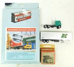 Used Athearn/walthers/magnuson Models Tractor/container Accessories W/boxes. Fixed Price $22.49.
