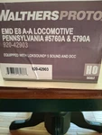 Walthers Proto Ho 920-42903 Emd E8 Aa Units Prr With Esu Loksound 5 & Dcc .. Fixed Price $400.00.