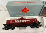 Aristo Craft Trains Art #41303 Single Dome Tank Car Mobil Oil / Scale. Fixed Price $64.95.
