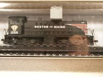 Atlas 10003827 H.o. Alco S-4 Boston & Maine NO.1271 Black/red Strs Dcc Ready. Fixed Price $150.00.
