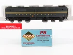 Ho Scale Proto 2000 21669 Prr Pennsylvania Alco Pb Diesel #5756B - Unpowered. Fixed Price $53.95.