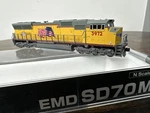 Kato Scale #176-7504 SD70M Diesel Loco Union Pacific #3972 W/dcc Needs Tlc!. Fixed Price $124.99.