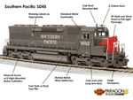 Broadway Limited 4293 Ho Sp Emd SD45 Bloody Nose PARAGON4 Sound/dc/dcc #8942. Fixed Price $241.69.