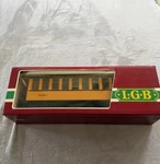 Lgb 3080 Denver & Rio Grande Western Passenger Coach G-scale Lehmann With Box. Fixed Price $64.95.