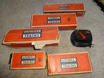 Vin Original Lionel Postwar Set 1119 Scout Engine 1110 & 1001T Tender Boxes. Fixed Price $105.00.