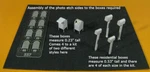 Scale Mailboxes Kit For Model Railroad Hobby Showcase Miniatures (557). Fixed Price $14.75.