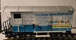 Lgb #4028 Hh Scale Hamburg Harbor 800 Anniversary Wagon Top Boxcar Un-used. Fixed Price $57.88.