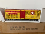 Bachmann 98171M Circus Stock Car With Elephant G Scale New. Fixed Price $48.98.