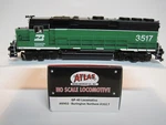 Atlas GP-40 Burlington Bn Master/silver Series Rd# 3517 Dcc Ready Ho Brand New. Fixed Price $125.00.
