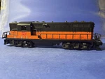 Scarce Lionel Postwar 2338 Mr GP-7 Locomotive (orange Cab). Fixed Price $750.00.