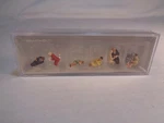 Ho Scale Preiser Seated Passengers For Restaurant Car Item 10299. Fixed Price $18.00.