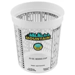 Mountain 4202 Disposable Quart Mixing Cup, 100 Count, Made Usa. Fixed Price $48.00.