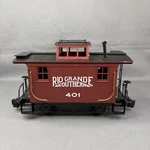 Bachmann Big Haulers Gauge Scale Caboose Train Car Rio Grande Southern #401. Fixed Price $21.00.