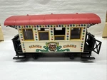 Lgb 3036 Circus Sensation Passenger Car G-scale Train W/ Figure Used. Fixed Price $31.20.