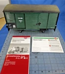 Lgb 4135S Scale L.g. & B. Green Box Car W/working Train Sound No. Fixed Price $85.00.