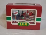 Lgb 21010 Scale Santa Claus Operating Hand Car/box. New.. Fixed Price $225.00.