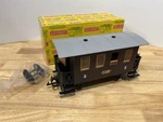 Lgb Vintage 3000 Gauge Passenger Car W/yellow Box - Includes Original Wheels. Fixed Price $55.00.
