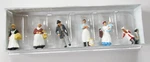 Ho Preiser # 12193-2 Old Time (C.1900) People At The Grocery Store Figures. Fixed Price $25.95.