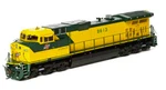 Athearn Ho # 31618 G2 Dash 9-44CW Dcc Sound C&nw 8613 Nib. Fixed Price $312.85.