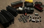 Eztec Scale Track Set For Rio Grande 2050 Train Lot Tested Working With Remote. Fixed Price $50.00.