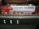 Aristo-craft 58A G Scale Santa Fe Alco FA-1 Diesel Locomotive Warbonnet. Fixed Price $240.00.