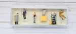 Preiser Mini-figures 14147, At The Goods Shed, Loading Dock Workers, Ho Scale. Fixed Price $13.95.