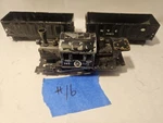 (#16) Mantua 040 Camelback Cnj 784 Locomotive & 2 Hopper Cars.. Fixed Price $60.00.