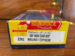 Roundhouse - Scale 1261 Rea Railway Express 50' Reefer Box Car #78476. Fixed Price $17.50.