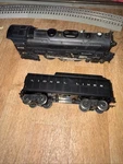 Lionel Gauge 2055 Steam Locomotive And 6026W Whistling Tender Works. Fixed Price $150.00.
