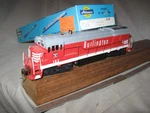 A4119 Ho Athearn 3441 Burlington Rr 153 Ge U30B Diesel Loco. Fixed Price $55.00.