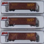 Atlas Scale X72 Box Car Western Pacific (wp) Lot Of Three New!. Fixed Price $68.85.