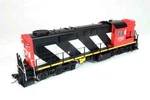 H0 Rapido 32556 RSC-14 Cn Canadian National Dcc & Sound #1754 Stripes Nib. Fixed Price $349.95.