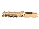 Toby Scale 2-RAIL Brass 4-8-2 Steam Locomotive & Tender Undecorated. Fixed Price $749.99.