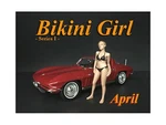 American Diorama 38268 1/24 April Bikini Calendar Girl Figure. Fixed Price $23.99.