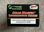 Atlas Ho Dash 8-40B Susquehanna #4008 Diesel Locomotive Digital Decoder 9014. Fixed Price $140.00.