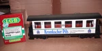 Bod / Lgb Scale 3172 Passenger Car Krombacher Pils Db+ Metal Axles Boxed. Fixed Price $190.52.