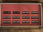 Scale Con-cor Boxcar Set Of 12 Excellent Condition With Original. Fixed Price $145.00.