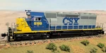 Scale Broadway Limited Csx SD40-2 #8199 PARAGON4 Dcc Sound Pn 6197. Fixed Price $251.98.