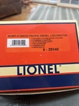 Lionel 6-28541 SD40T-2 Southern Pacific Diesel Locomotive. Fixed Price $375.00.