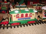Dillards New Bright Holiday Express Reindeer Stable Train Car Tested Video. Fixed Price $265.00.