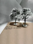 1997 Lemax Mountain Pine Tree Medium Set Of 2. Fixed Price $15.00.