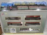 Bachmann 25024, ON30 White Pass & Yukon Train Starter Set. Fixed Price $349.00.