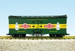 Usa Trains Scale R16013A Borden RD#512 - Green/black. Fixed Price $99.99.