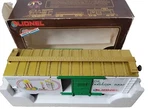 Lionel Large Scale 1990 Season's Greetings Car #8-87007 Happy Holidays Nib. Fixed Price $64.99.