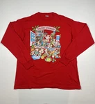 Vintage Santas Workshop Shirt Mens Xl Long Sleeve Christmas Elf Graphic 90S Usa. Fixed Price $29.99.