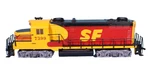 Mantua Ho Scale Powered Sf Santa Fe GP-20 Diesel Engine 7399. Fixed Price $49.50.