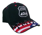 Union Pacific Big Boy Steam Locomotive Flag Flame Cap Hat #40-4014FG. Fixed Price $24.99.