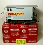 Lgb Lehmann #94007 Small Boxcar W/plastic Wheels ,g Scale ,ob. Fixed Price $44.99.